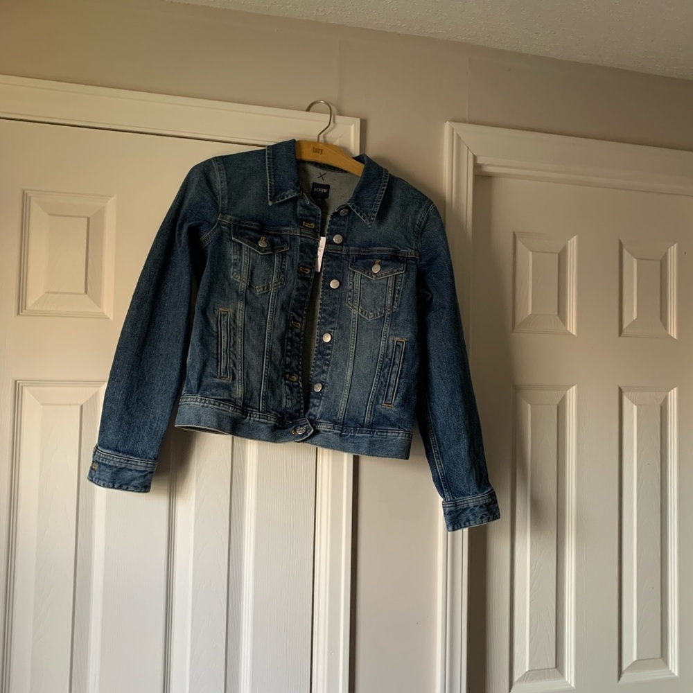 J. Crew Classic Blue Denim Jacket XS